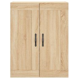 Berkfield Home Highboard Sonoma Oak 69.5x34x180 cm Engineered Wood in Brown - thumbnail 6