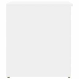 Berkfield Home Storage Chest White 84x42x46 cm Engineered Wood - Size: 84 x 42 x 46 cm - thumbnail 5