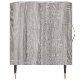 Berkfield Home Bedside Cabinets 2 pcs Grey Sonoma 40x40x50 cm Engineered Wood - Size: 40 x 40 x 50 cm - thumbnail 6