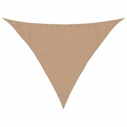 Berkfield Home Sunshade Sail 160 g/m ² Taupe 4x4x5.8 m HDPE - thumbnail 1