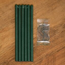 Samuel Alexander 25g Snowberry Pine Scented Christmas Scentsicles with 6 Hanging Hooks in Green - thumbnail 5