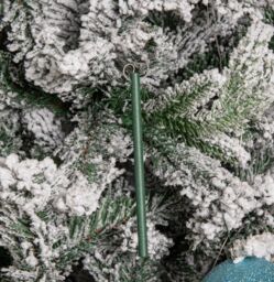 Samuel Alexander 25g Snowberry Pine Scented Christmas Scentsicles with 6 Hanging Hooks in Green - thumbnail 4