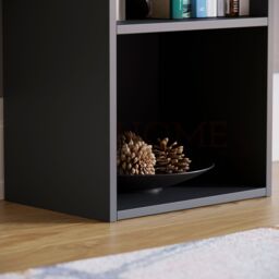 Home Discount Vida Designs Oxford 5 Tier Cube Bookcase Space-saving Storage in Black - thumbnail 5