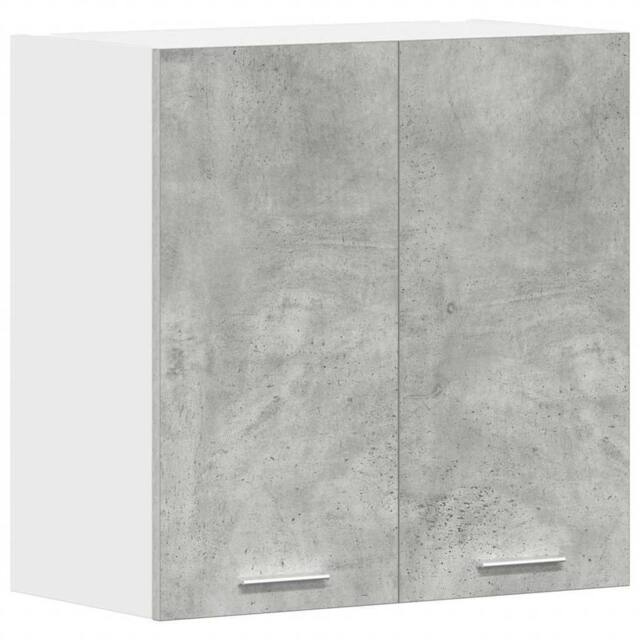 Berkfield Home Kitchen Wall Cabinet¬†Concrete Grey¬†60x31x60 cm Engineered Wood in Grey - Size: 60 x 31 x 60 cm - image 1