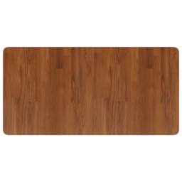Berkfield Home Basin Shelf Wall Mounted Steel & Solid Wood Oak in Brown - thumbnail 8