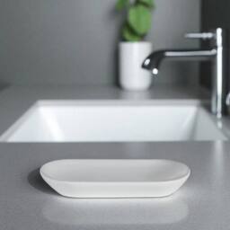Showerdrape Alto White Soap Dish