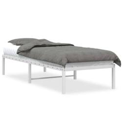 Berkfield Home Metal Bed Frame White 80x200 cm - thumbnail 2