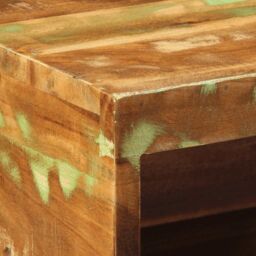 Berkfield Home Wall-mounted TV Cabinet 80x30x19 cm Solid Wood Reclaimed - Size: 80 x 30 x 19 cm - thumbnail 7