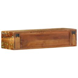 Berkfield Home Wall-mounted TV Cabinet 80x30x19 cm Solid Wood Reclaimed - Size: 80 x 30 x 19 cm - thumbnail 6