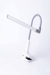 daylight UnoPro Clamp Lamp Task Light with Flexible Arm & Anti-Glare Shade in White - thumbnail 1
