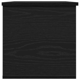 Berkfield Home Storage Box in Black Oak - 102x35x35 cm, Made from Engineered Wood - Size: 102 x 35 x 35 cm - thumbnail 8