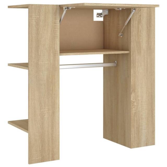 Berkfield Home Hallway Cabinet Sonoma Oak 97.5x37x99 cm Engineered Wood in Light Brown - image 1