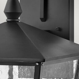 Netlighting Hinkley Huntersfield Outdoor Wall Lantern Black IP44 - thumbnail 3