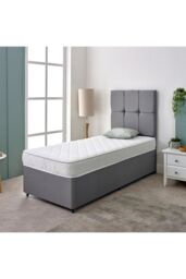 eXtreme Comfort Ltd Extreme Comfort Micro Quilted Memory foam & Spring Mattress in White - Size: Small Double - thumbnail 5