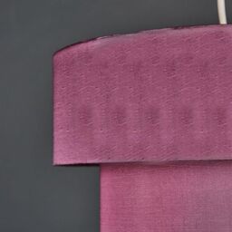 ValueLights Vermont 3 Tier Purple Ceiling Pendant Shade - thumbnail 3