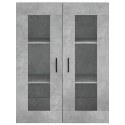 Berkfield Home Highboard Concrete Grey 69.5x34x180 cm Engineered Wood - thumbnail 6