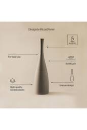 Cosmic Toilet brush & holder, Mandarin, Soft-finish coating, Saku Collection in Taupe - thumbnail 4