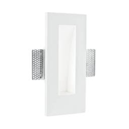 Netlighting ARIEL Recessed Wall Light White 11x24.5x5.5cm - Size: 11x24.5x5.5 cm - thumbnail 1