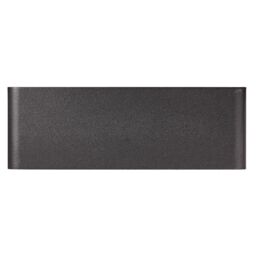 Nordlux Modern Outdoor Wall Light Black Aluminium Intergrated LED Weatherproof - Mains Powered, IP54 - thumbnail 2