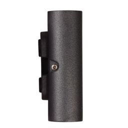 Nordlux Modern Outdoor Wall Light Black Aluminium Intergrated LED Weatherproof - Mains Powered, IP54 - thumbnail 5