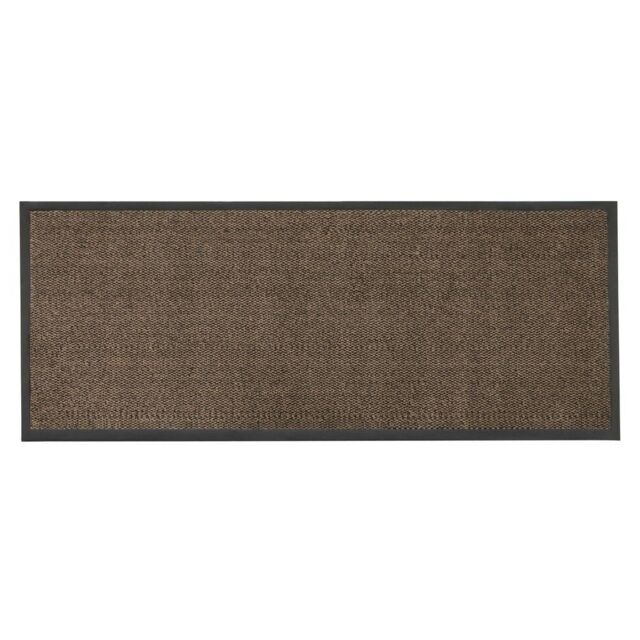 JVL Heavy Duty Barrier Door Mat, 60x150cm, Brown/Black in Brown - Size: 60 cm x 150 cm - image 1