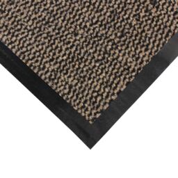 JVL Heavy Duty Barrier Door Mat, 60x150cm, Brown/Black in Brown - Size: 60 cm x 150 cm - thumbnail 2