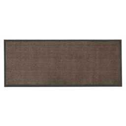 JVL Heavy Duty Barrier Door Mat, 60x150cm, Brown/Black in Brown - Size: 60 cm x 150 cm - thumbnail 1