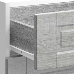 Berkfield Home Kitchen Base Cabinet Porto Grey Sonoma Engineered Wood - thumbnail 9