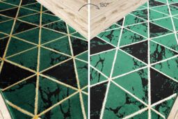 RugsX Exclusive Emerald Runner in Green - Size: 120 cm x 290 cm - thumbnail 4
