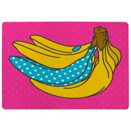 Benjamin Tate Design Pop Art Banana Designer Rug in Natural - Size: Large - thumbnail 1