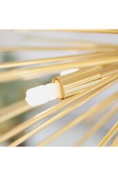 Netlighting Orta 9 Light Spherical Pendant Satin Brushed Gold Plate G9 - thumbnail 6