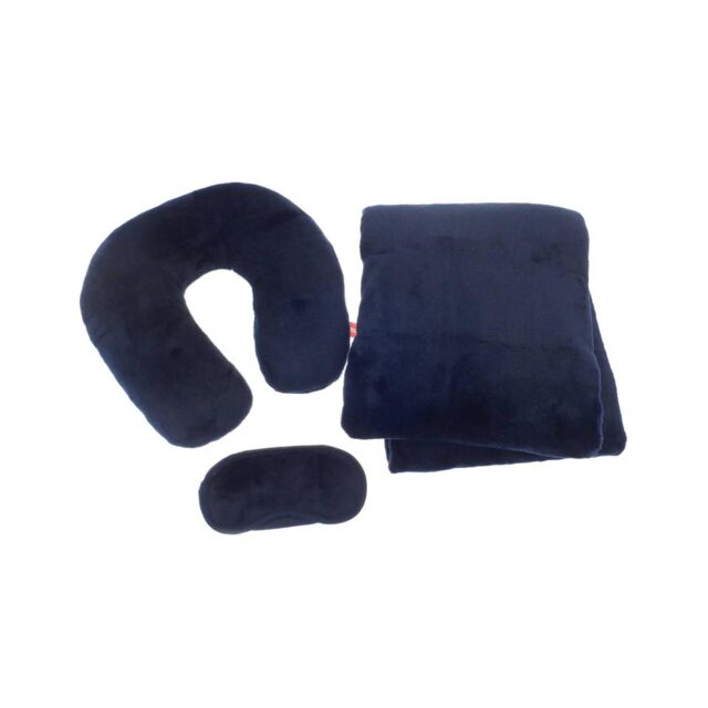 Home & Living Travel Set (Pack of 3) in Navy - image 1