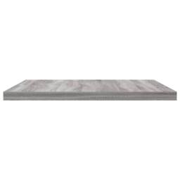 Berkfield Home Wall Shelves 4 pcs Grey Sonoma 40x30x1.5 cm Engineered Wood - thumbnail 5