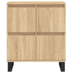 Berkfield Home Sideboard Sonoma Oak 60x35x70 cm Engineered Wood in Brown - Size: 60 x 35 x 70 cm - thumbnail 5