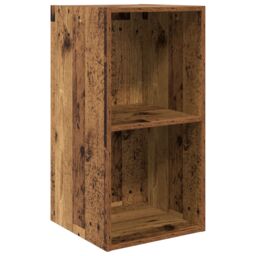 Berkfield Home Wall-mounted with Storage 4 pcs Old wood Engineered wood in Brown - thumbnail 5