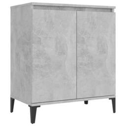 Berkfield Home Sideboard Concrete Grey 60x35x70 cm Engineered Wood - Size: 60 x 35 x 70 cm - thumbnail 1