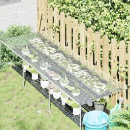 Berkfield Home Plant Cover with Eyelets 1x3 m PVC - thumbnail 2