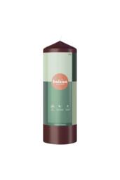 KDMD Bolsius Velvet Red Essential Pillar Candle 200mm x 58mm - thumbnail 1