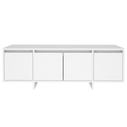 Berkfield Home TV Cabinet White 120x30x40.5 cm Engineered Wood - thumbnail 6