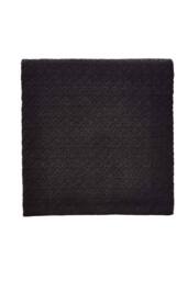 Ted Baker 'Diagonal T Matellase' Cotton Throw in Black - thumbnail 1