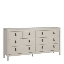 Wyld Haus Cashmere 8 Drawer Wooden Double Dresser Cream - thumbnail 2