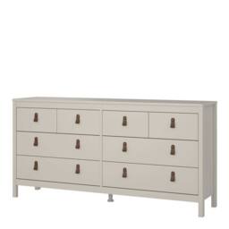 Wyld Haus Cashmere 8 Drawer Wooden Double Dresser Cream - thumbnail 4