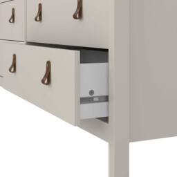 Wyld Haus Cashmere 8 Drawer Wooden Double Dresser Cream - thumbnail 7