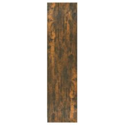 Berkfield Home Wardrobe with Drawers Smoked Oak 50x50x200 cm Engineered Wood in Brown - Size: 50 x 50 x 200 cm - thumbnail 5