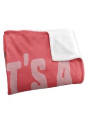 Warner Brothers A Christmas Story Leg Lamp Silky Touch Super Soft Throw Blanket in White - thumbnail 3