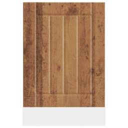 Berkfield Home Dishwasher Panel Lucca Old Wood Engineered Wood in Brown - thumbnail 4