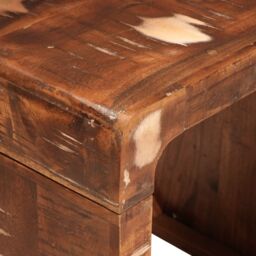 Berkfield Home End Tables Multicolour Solid reclaimed wood - thumbnail 7
