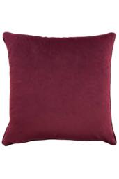 Evans Lichfield Mirrored Stag Watercolour Printed Piped Cushion in Red - Size: 43 cm x 43 cm - thumbnail 2