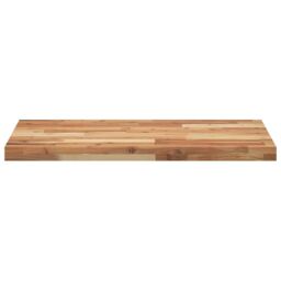 Berkfield Home Table Top Rectangular 160x50x4 cm Solid Wood Acacia in Brown - Size: 160 x 50 x 4 cm - thumbnail 4