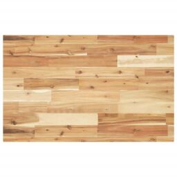 Berkfield Home Table Top Rectangular 160x50x4 cm Solid Wood Acacia in Brown - Size: 160 x 50 x 4 cm - thumbnail 2